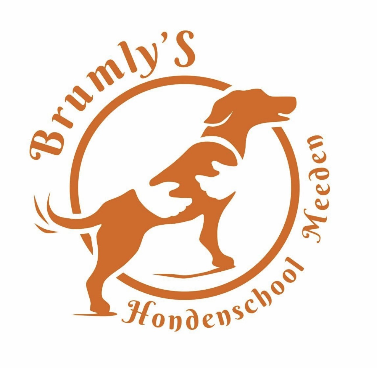 Origineel logo Brumly’s Hondenschool Meeden